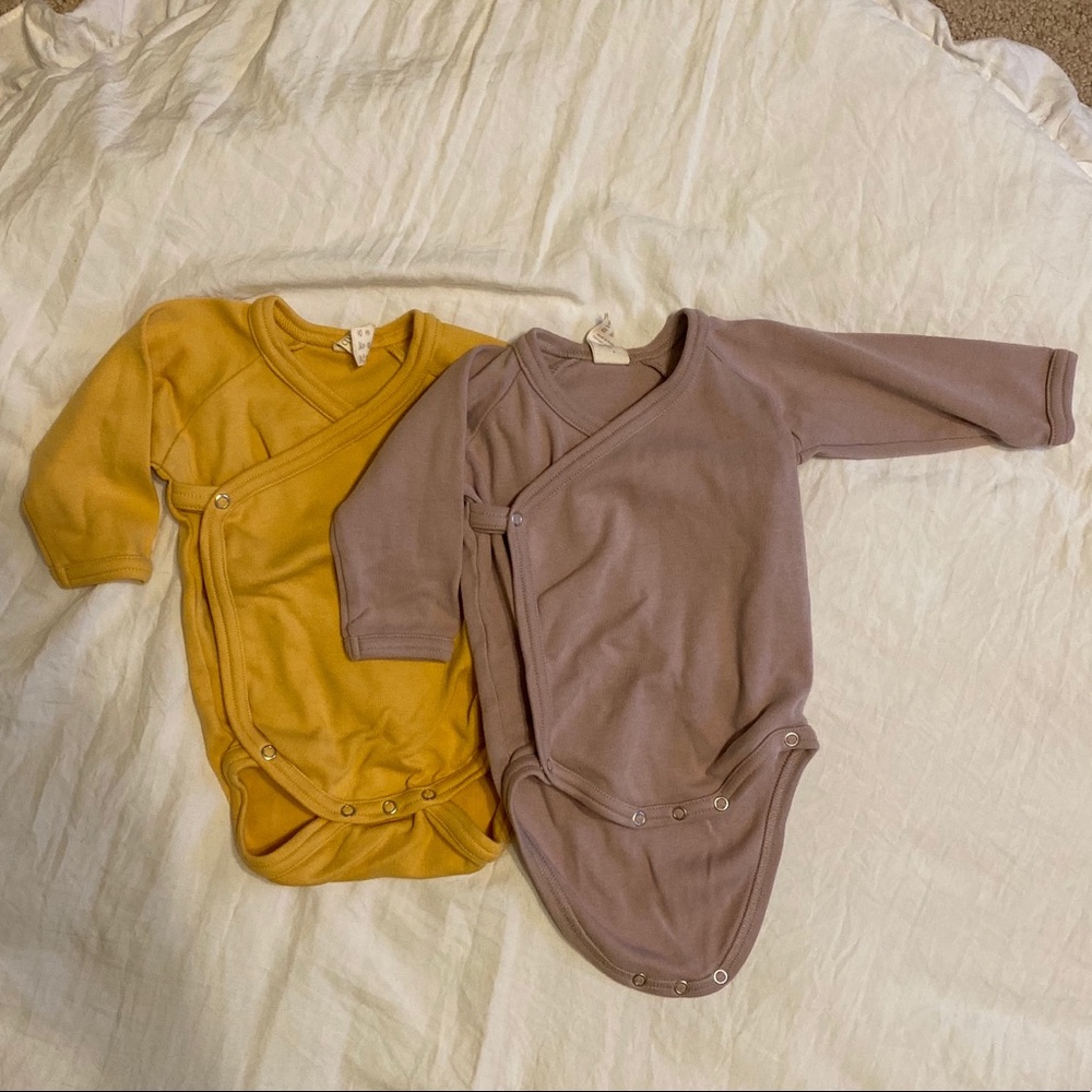 Kate Quinn Organic kimono onesies
